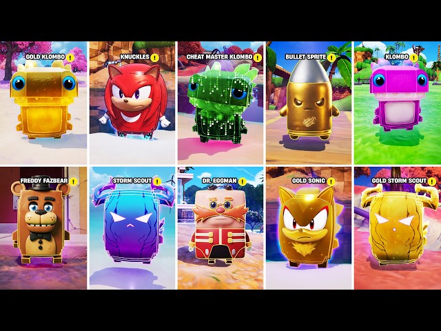 How to Find 10 RARE SPRITES in Fortnite Season 4! (EASY)