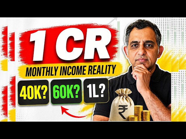 ₹1 Crore Can Generate THIS Much Monthly Income (SWP strategy)