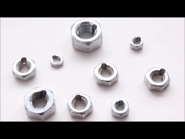 Thread Locking Hex Nut with Rethreading Capability