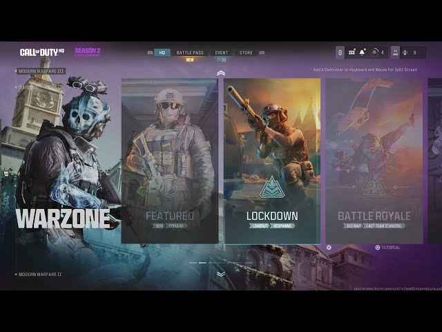 Call Of Duty® Modern Warfare 3 User Interface