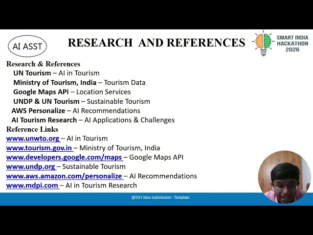 AI-Powered Smart Travel & Tourism Platform | Smart India Hackathon Presentation