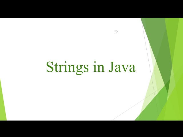 Java Strings Tutorial for Beginners | Definition, Syntax & Examples