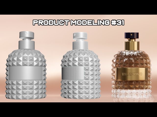 How to Modeling a Beauty Product in 3ds Max: Step by Step. #productdesign #beauty #cosmetics