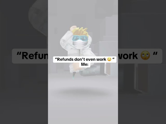 Refund items tutorial at 10k subscribers 😸 #roblox #refund
