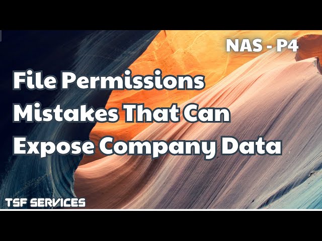 Nas - P4 Synology File Server Permissions Explained – Secure Data by Department