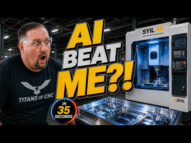 I Let AI Program My CNC… It Beat Me