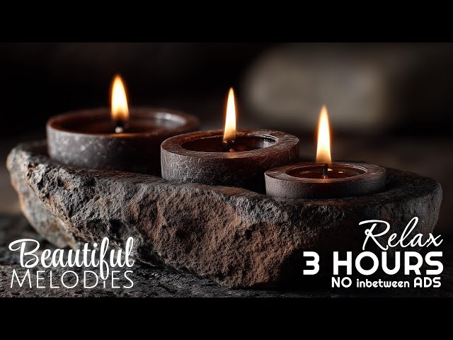 Spa Music Relaxation No Ads 🌿 Flute Meditation, Guitar & Water Sounds for Massage & Deep Calm