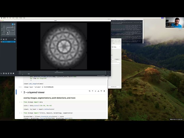 VIA webinar: Explore, annotate and analyse multidimensional images with Napari
