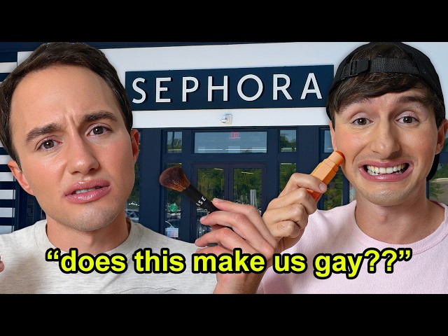 Straight Men Explore Sephora (and get kicked out)