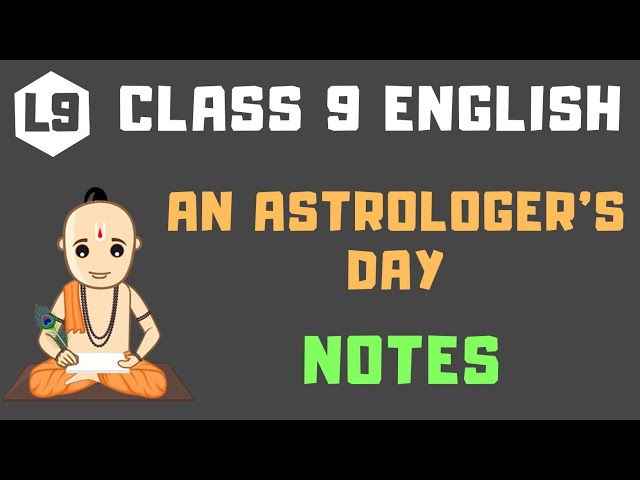 Class 9th English ¦ Unit - 9 Prose ¦ An Astrologer's Day ¦ Kseeb Solutions ¦ Rapid Learn