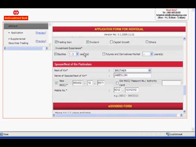 eForms - Online Client
