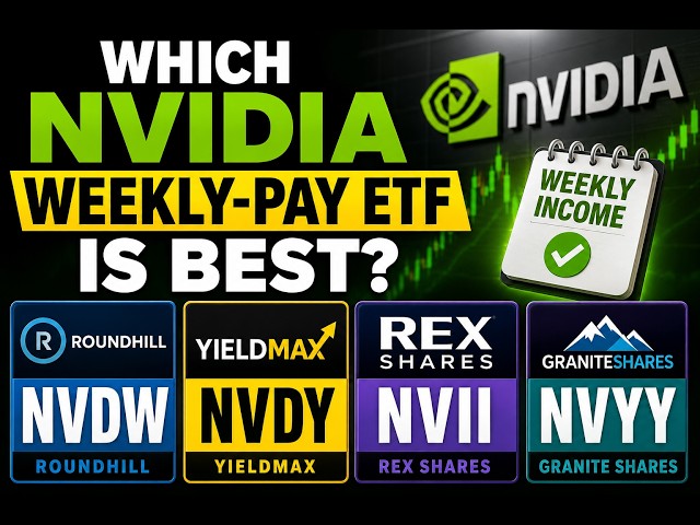 Which NVIDIA weekly-paying ETF is best for income investors: NVDW, NVII, NVYY, or NVDY?