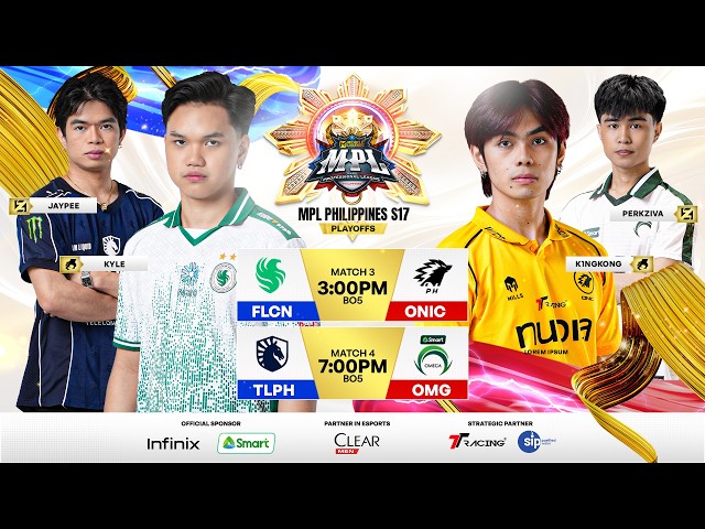 🔴 LIVE | MPL PH S17 | FILIPINO - Playoffs Day 2