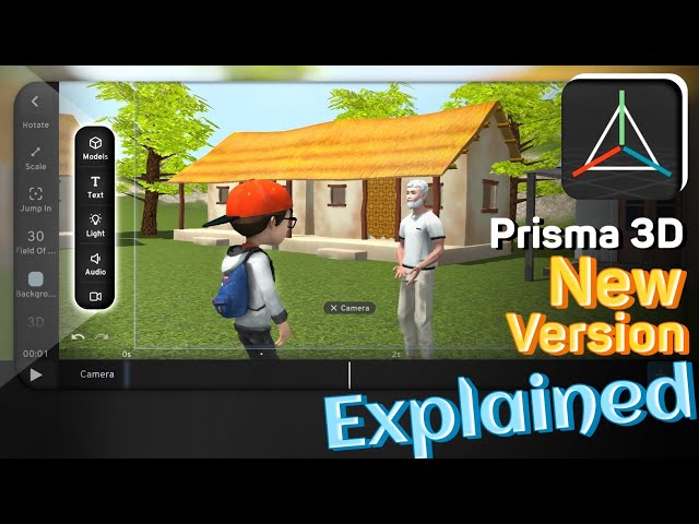 Making Animation in Prisma 3D NEW VERSION 😀