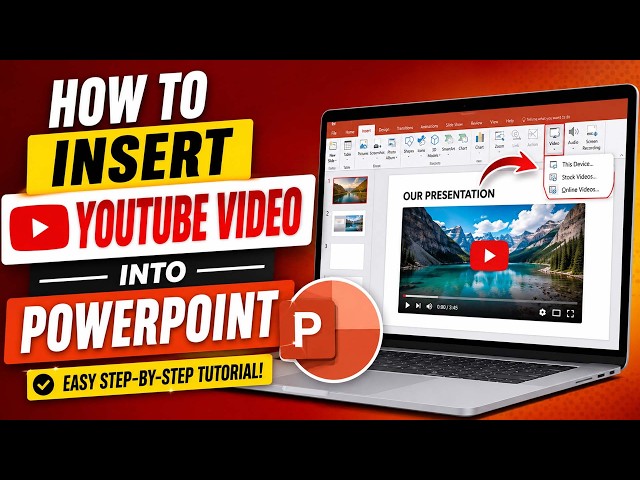 How to Insert Youtube Video into PowerPoint Presentation