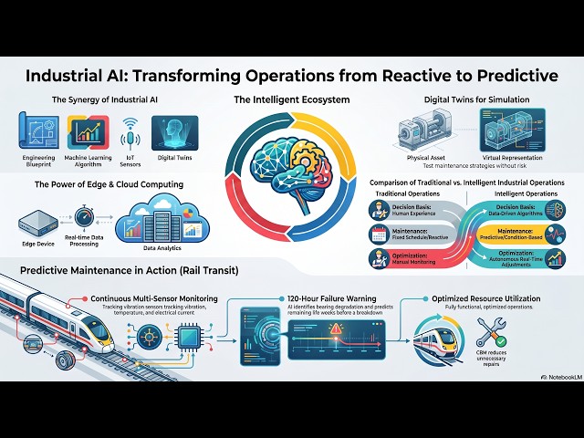 9. Industrial AI Applications | Intelligent Operations | Predictive Maintenance in Rail Transit