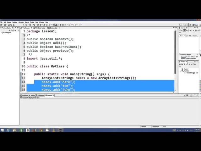 Java Tutorial For Beginners 34   ListIterator in Java
