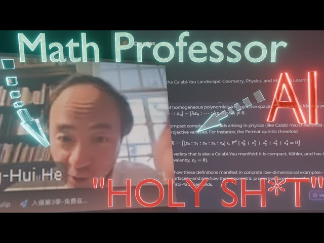 Professor tries to learn Math with AI