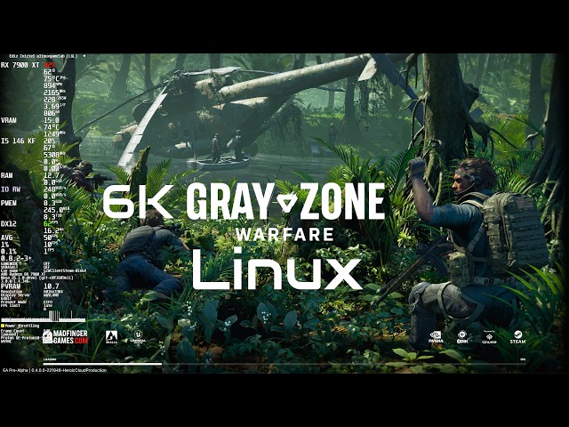 Gray Zone Warfare Running in 6K On Linux (Early Access)