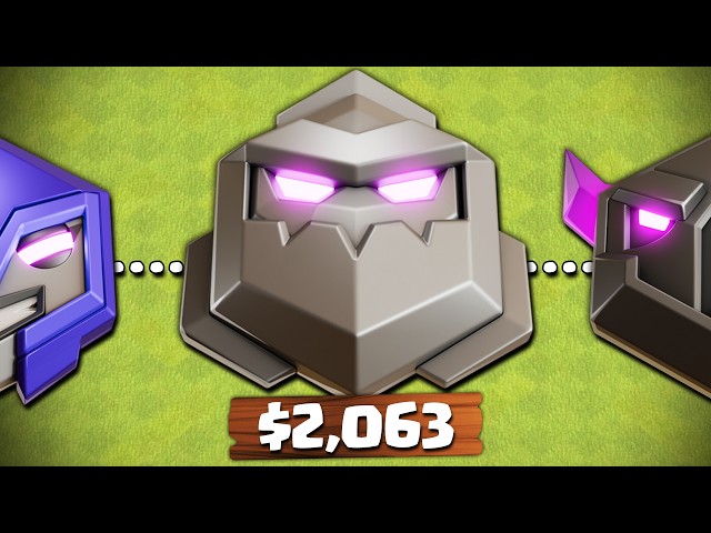 I Spent $2,063 Beating the Golem Leagues!