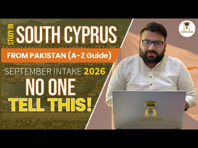 Cyprus Study Visa from Pakistan | Full Step-by-Step Guide (A-Z) | Tahami Shahbaz