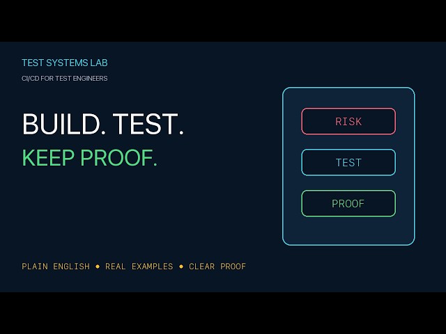 GitLab CI Tutorial — Build, Test, and Keep Evidence