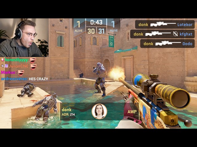 SPECTATING DONK'S HIGHEST KILL GAME EVER (95 KILLS)