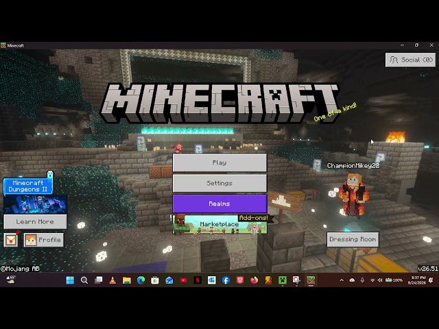 Seed 1  Java vs vibrant bedrock