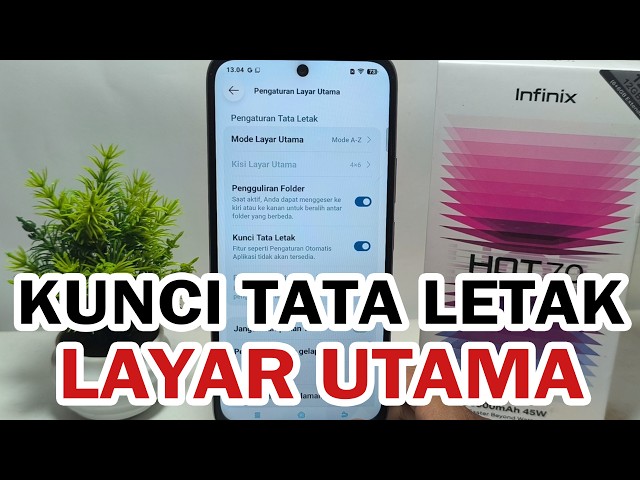 How to Lock the Home Screen Layout on Infinix Hot 70