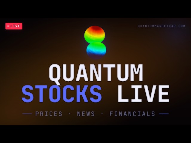 IONQ • RGTI • QBTS • QNT Live 🔴 Quantum Stock Prices, News & Charts 24/7