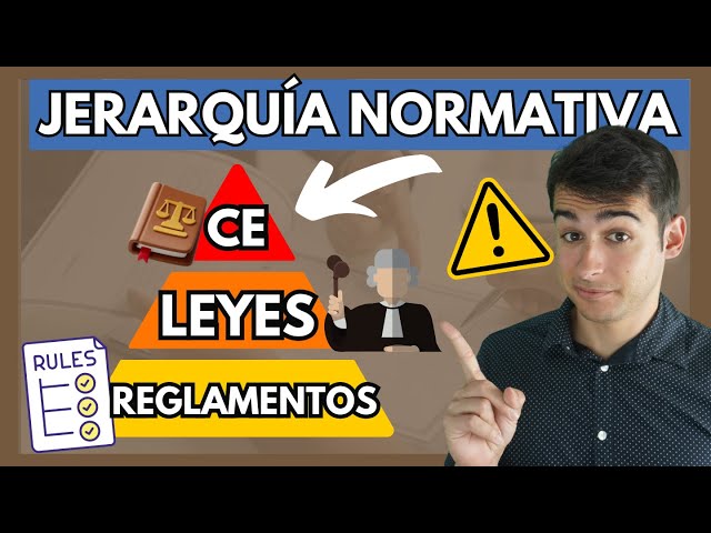 🔵 THE SPANISH LEGAL HIERARCHY: Learn it in 3 Easy Steps [With EXAMPLES]
