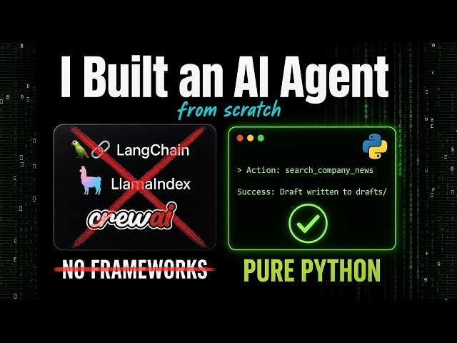 Build your First AI Agent from Scratch (No Frameworks, Just Python)