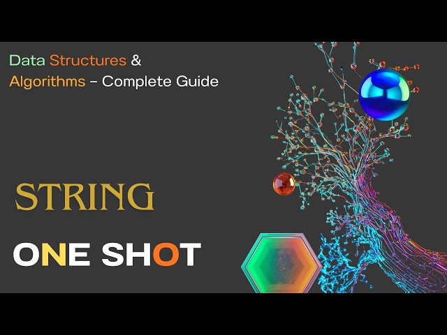 Data Structures Strings | Complete String Tutorial with Examples
