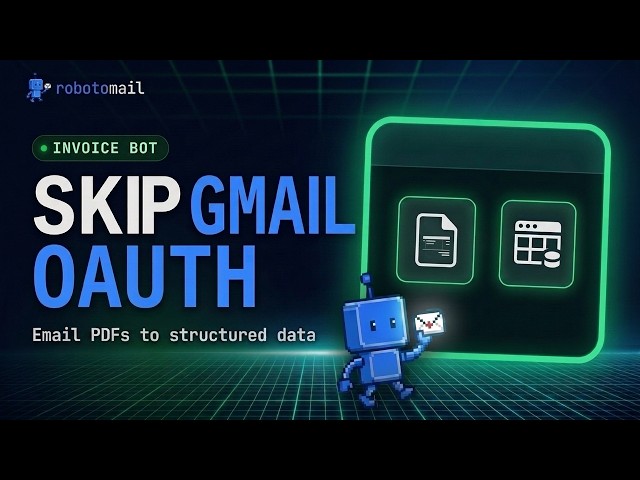 Build an AI Invoice Collector Without Gmail OAuth