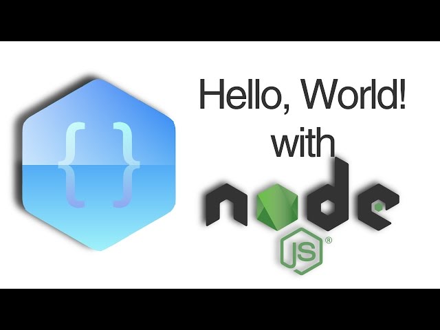 Node.js Server Setup with Express: Hello, World!