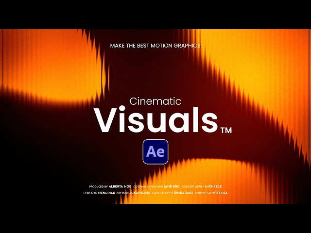 5 Cinematic Motion Graphics You Should Know in After Effects