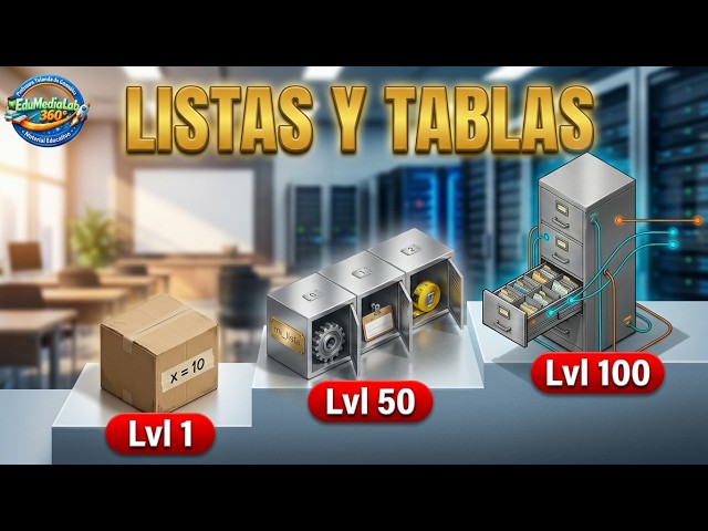 LAS LISTAS Y TABLAS EN PYTHON