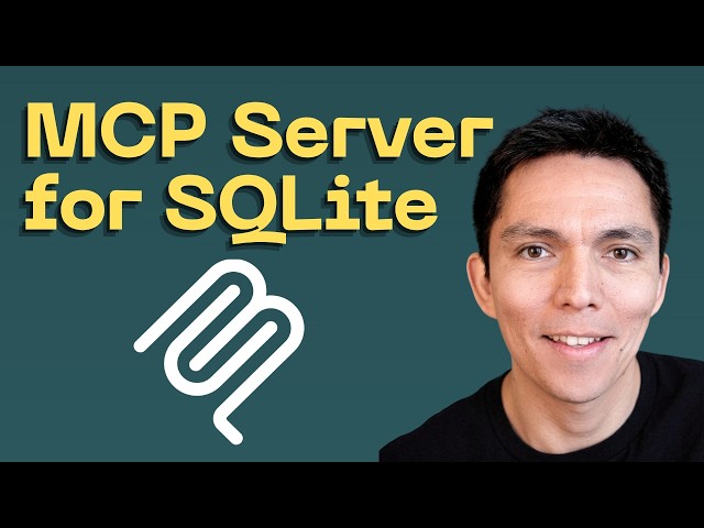 Build an MCP Server for SQLite in 12 Minutes