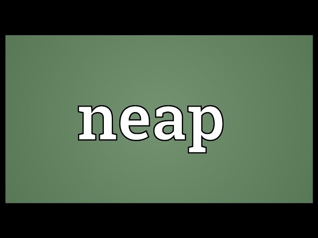 Neap Meaning