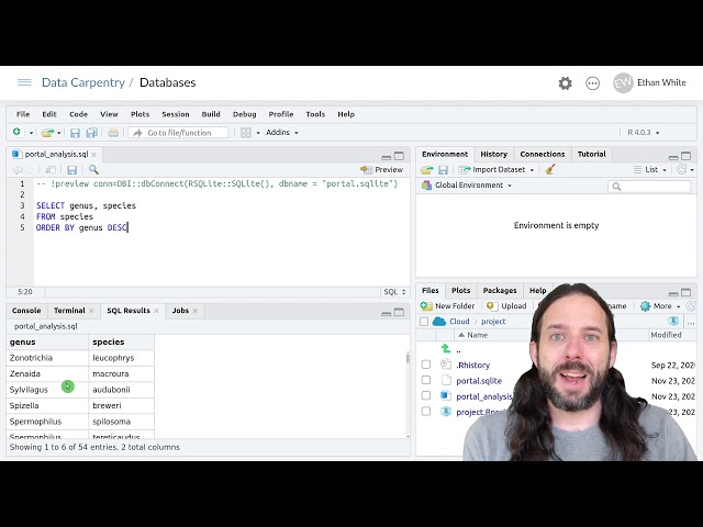 SQL Databases For dplyr Users: Sorting Using ORDER BY