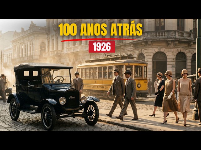 What It Was Like to Live in Brazil 100 Years Ago in 1926 (AI Reconstruction)