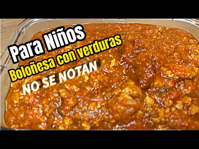 Como hacer la mejor boloñesa, receta rápida, fácil y paso a paso 