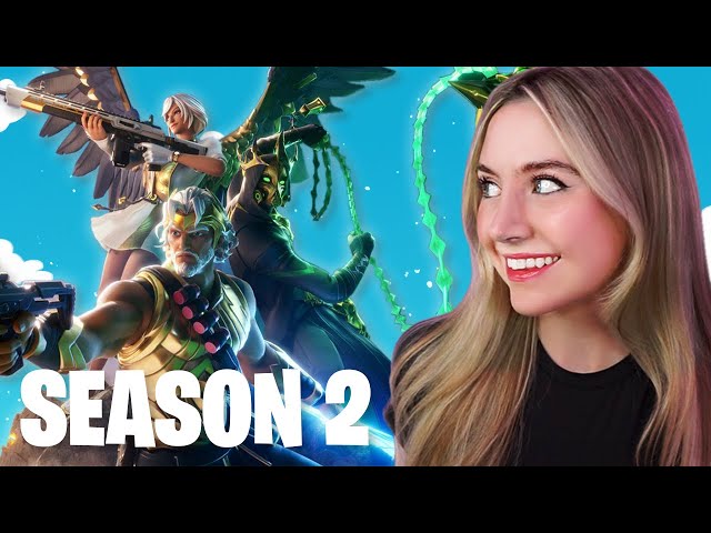 Maddynf Reacts to Fortnite Season 2!
