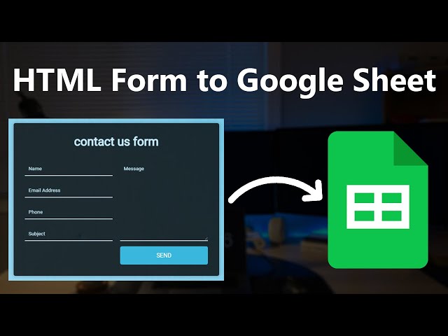 How to store contact us form data to google sheet without coding | HINDI