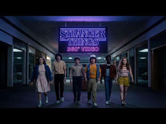 Stranger Things 5 360° VR | ENTER THE UPSIDE DOWN EXPERIENCE 4K