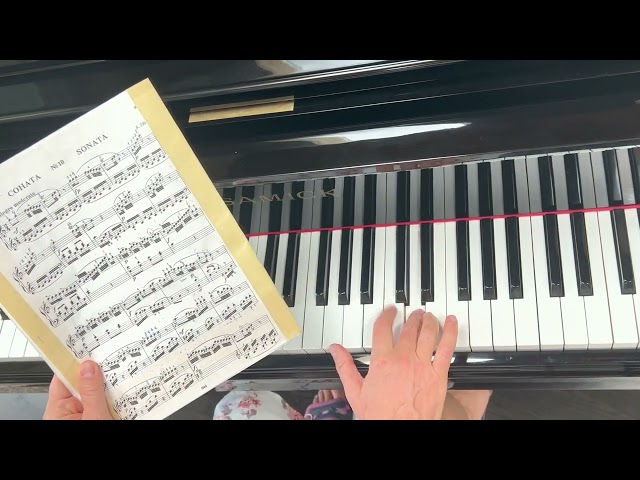 Mozart Sonata in C Maj K 330  - Tutorial Part 1