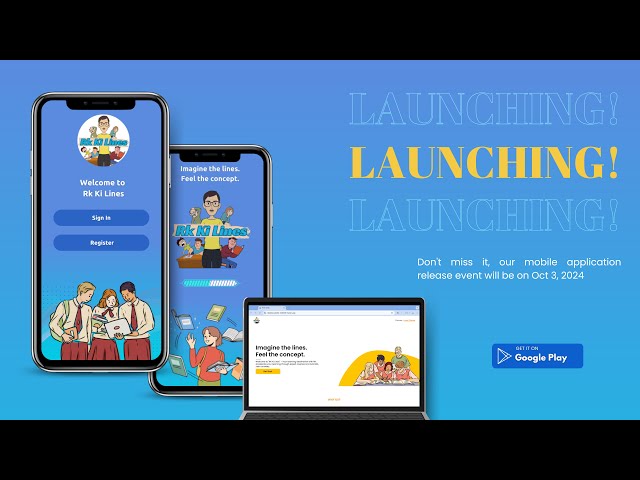 🚀 Launching the RK Ki Lines App & New Website! 🎉 | Learn Anytime, Anywhere