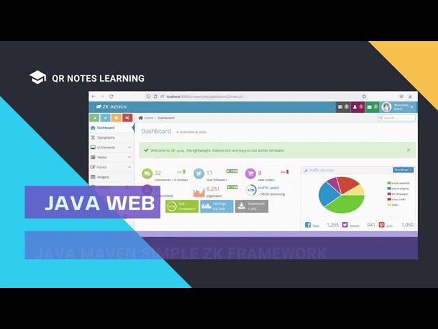 Free Source Code Templates Demo Java Maven ZK Framework
