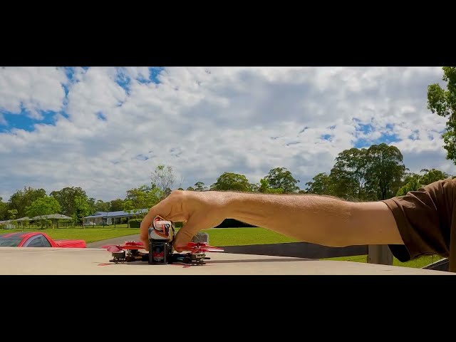 How good is my FPV analogue? 4S Micro Alien on BrotherHobby 1504.5 / 3950kv motors. Maiden Flight.