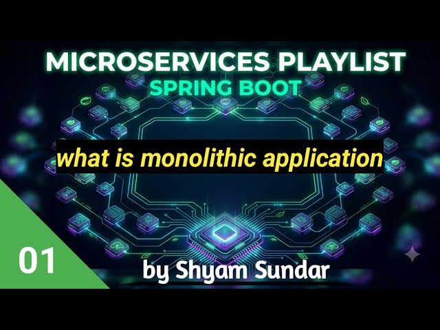 What is Monolithic Application? | Explained with Example